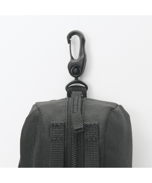 無印良品（ムジルシリョウヒン）の「ミニ　撥水ボストンバッグ（コインケース・メンズ・ブラウン系/ブラック/ダークベージュ・FREE）」の8枚目の写真