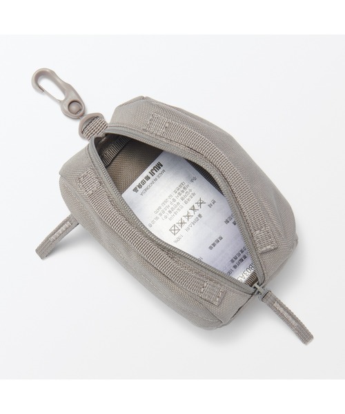 無印良品（ムジルシリョウヒン）の「ミニ　撥水ボストンバッグ（コインケース・メンズ・ブラウン系/ブラック/ダークベージュ・FREE）」の16枚目の写真