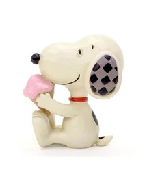 SNOOPY（スヌーピー）の「【JIM SHORE】スヌーピー アイスクリーム ミニ（インテリア雑貨・レディース）」