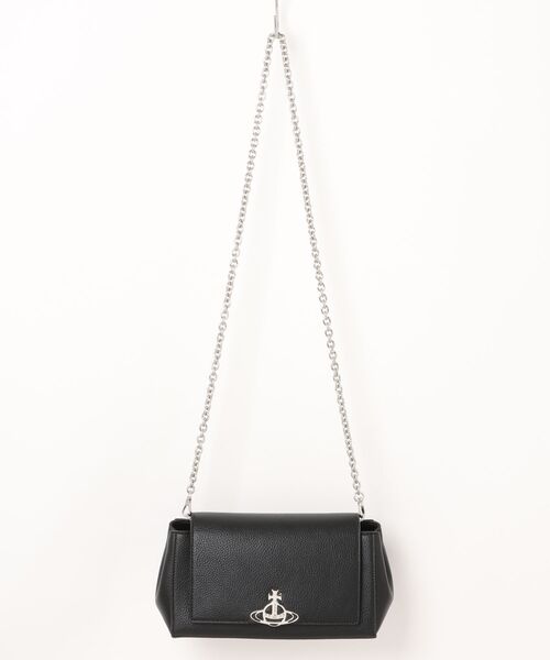 バッグ・カバンその他 Vivienne Westwood Medium black smooth shoulder bag Hazel Vivienne Westwood Black Medium Hazel Bag | Lyst
