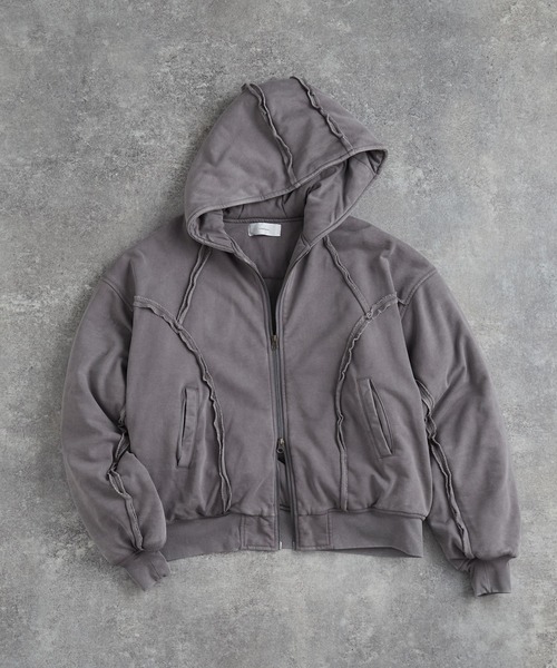 セール】Padded Parker Short Blouson / パデッドパーカーショート