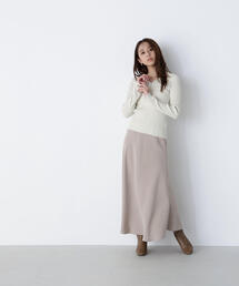 NATURAL BEAUTY BASIC | ◇ピーチタッチナロースカート(スカート)