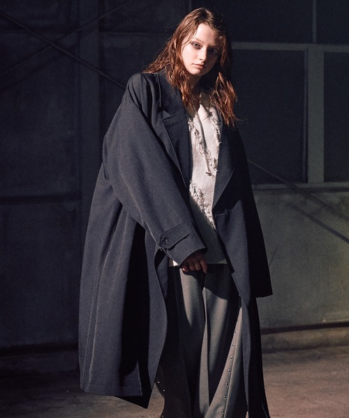 Piping toggle coat / パイピングトグルコート（トレンチコート