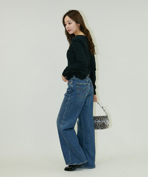 セール】LEVI'S/リーバイス RIBCAGE WIDE LEG/リブケージ ワイドレッグ