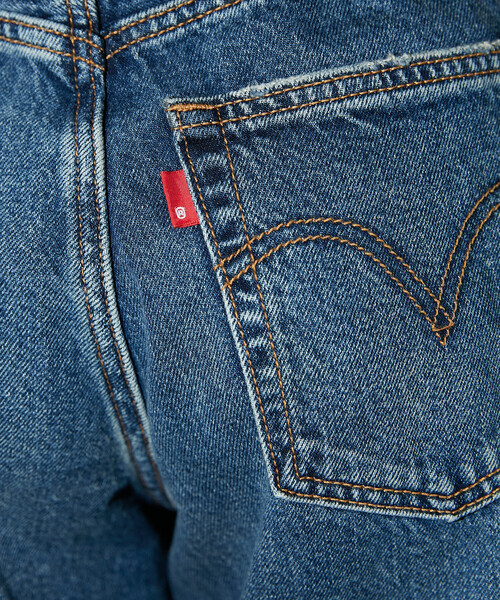 PUBLUX（パブリュクス）の「LEVI'S/リーバイス RIBCAGE WIDE LEG/リブケージ ワイドレッグ ハイライズ デニム　限定展開（デニムパンツ・レディース・サックスブルー/ブルー・25/26/27）」の15枚目の写真