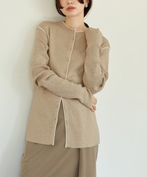 【Et】Color linking Cardigan