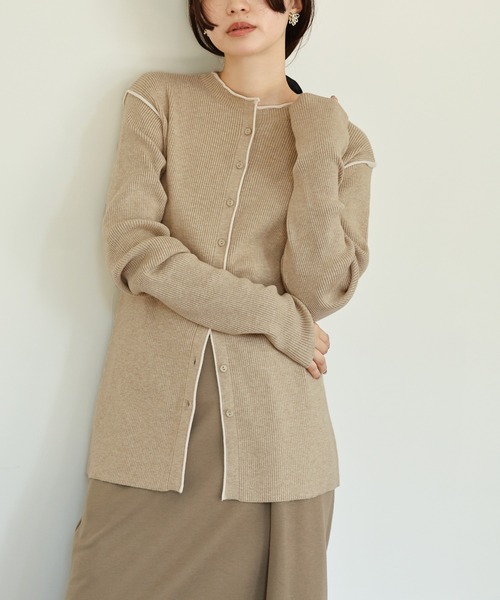 Et】Color linking Cardigan（カーディガン/ボレロ）｜select MOCA Et