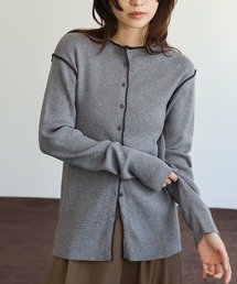 【Et】Color linking Cardigan