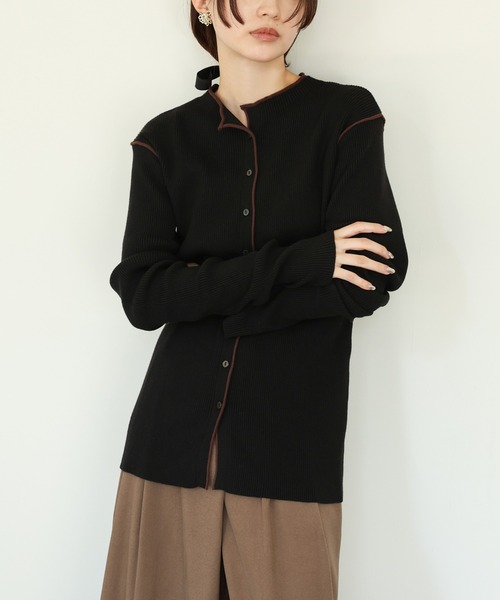 Et】Color linking Cardigan（カーディガン/ボレロ）｜select MOCA Et