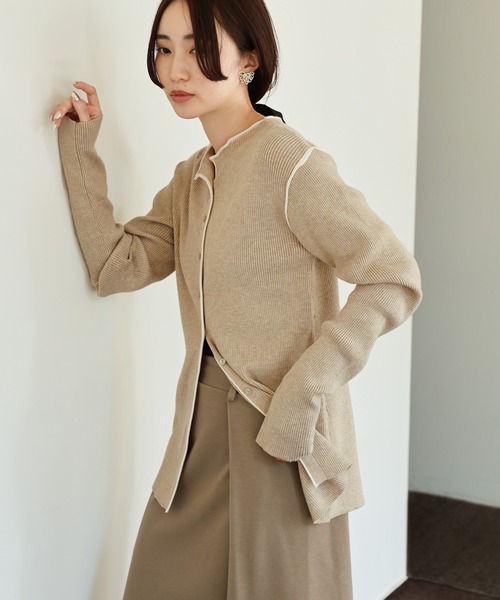 Et】Color linking Cardigan（カーディガン/ボレロ）｜select MOCA Et