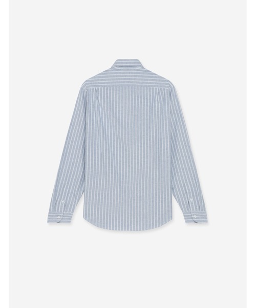 Maison Kitsune(メゾンキツネ)の「JP EXCLUSIVE STRPED BD SHIRT(シャツ/ブラウス・メンズ・ホワイト/ブルー/ネイビー/グリーン・M/L/XS/S/XL)」の12枚目の写真