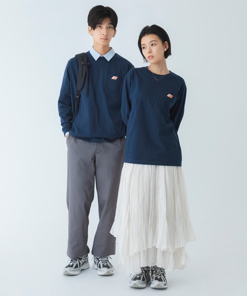 NEW BALANCE(ニューバランス)の「NB刺繍ポケットロングスリーブTシャツ(Tシャツ/カットソー・メンズ・オフホワイト/ヘザーグレー/ネイビー/グリーン・SMALL/LARGE/MEDIUM/X-LARGE/XX-LARGE)」の20枚目の写真