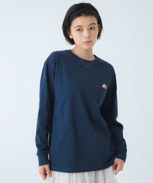 NEW BALANCE(ニューバランス)の「NB刺繍ポケットロングスリーブTシャツ(Tシャツ/カットソー・メンズ・オフホワイト/ヘザーグレー/ネイビー/グリーン・SMALL/LARGE/MEDIUM/X-LARGE/XX-LARGE)」の19枚目の写真
