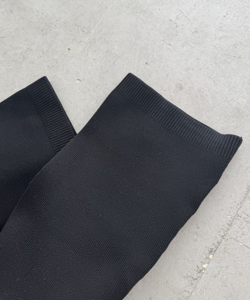 Loueme(ルエム)の「ボリュームソールニーハイソックスブーツ(ブーツ・レディース・ブラック・23.5cm/22.5cm/24.5cm)」の13枚目の写真