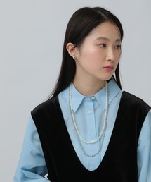 LEPSIM | ステンレスロングアレンジネックレス　587102(ネックレス)