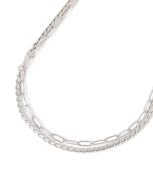 LEPSIM(レプシィム)の「ステンレスロングアレンジネックレス 587102(ネックレス・レディース・シルバー/シルバー系その他/シルバー系その他2・ONE SIZE)」の5枚目の写真