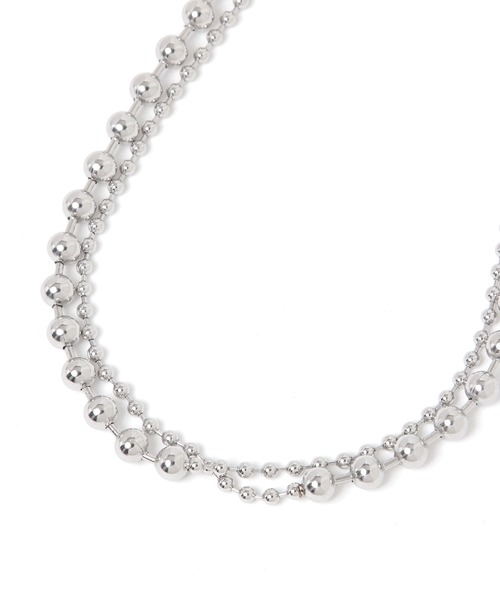 LEPSIM(レプシィム)の「ステンレスロングアレンジネックレス 587102(ネックレス・レディース・シルバー/シルバー系その他/シルバー系その他2/ブラック/シルバー系その他3/シルバー系その他4・ONE SIZE)」の14枚目の写真