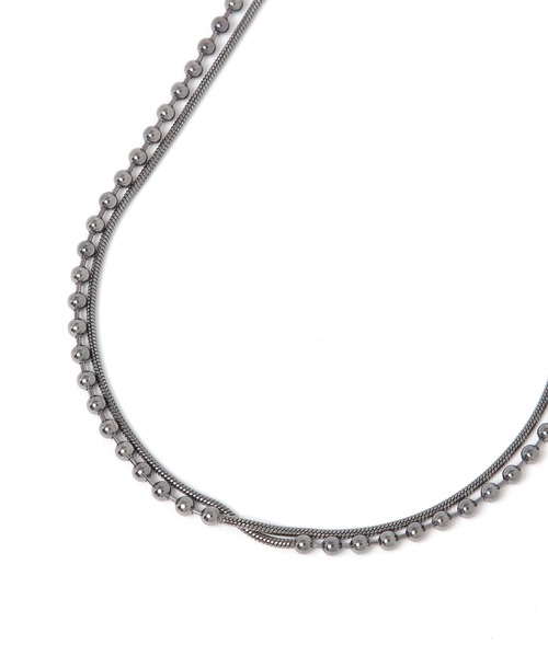 LEPSIM(レプシィム)の「ステンレスロングアレンジネックレス 587102(ネックレス・レディース・シルバー/シルバー系その他/シルバー系その他2/ブラック/シルバー系その他3/シルバー系その他4・ONE SIZE)」の13枚目の写真