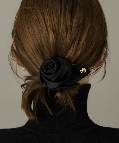 muku(ムク)の「CHOUCHOU / ROSE(シュシュ・レディース・ブラック・FREE)」の1枚目の写真