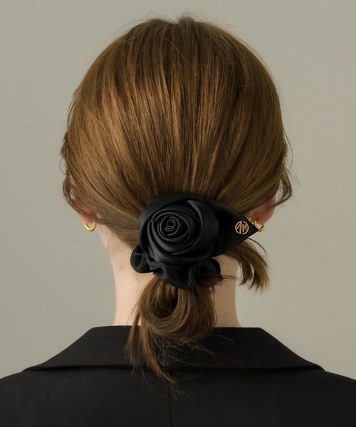 muku(ムク)の「CHOUCHOU / ROSE(シュシュ・レディース・ブラック・FREE)」の7枚目の写真