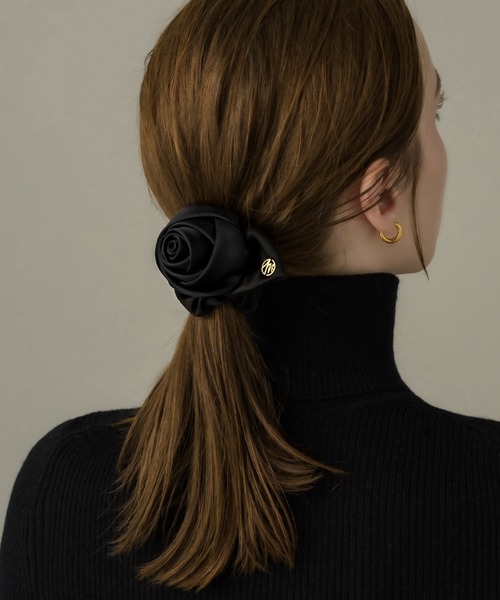 muku(ムク)の「CHOUCHOU / ROSE(シュシュ・レディース・ブラック・FREE)」の11枚目の写真