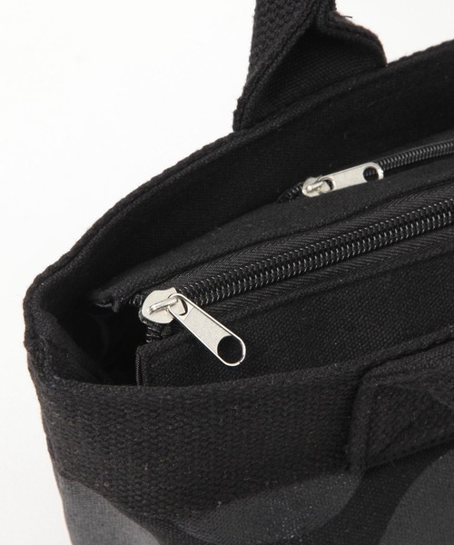 FOUND GOOD（ファウンドグッド）の「ガラミニトート（トートバッグ・レディース・ブラック/グレー系5/ホワイト系5・FREE）」の11枚目の写真