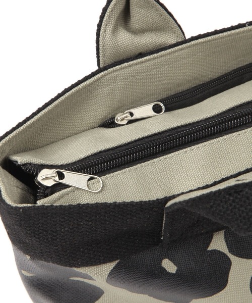 FOUND GOOD（ファウンドグッド）の「ガラミニトート（トートバッグ・レディース・ブラック/グレー系5/ホワイト系5・FREE）」の19枚目の写真