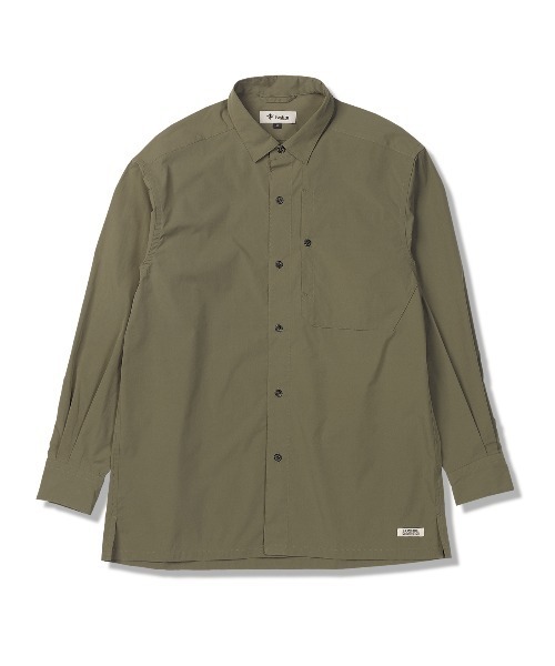 Foxfire（フォックスファイヤー）の「ＴＳアロードライＴＷシャツ（シャツ/ブラウス・メンズ・オリーブ/エメラルド/ダークブラウン/サンドグレー・XL/L/M）」の4枚目の写真