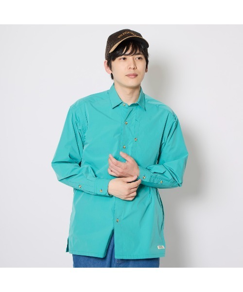 Foxfire（フォックスファイヤー）の「ＴＳアロードライＴＷシャツ（シャツ/ブラウス・メンズ・オリーブ/エメラルド/ダークブラウン/サンドグレー・XL/L/M）」の5枚目の写真