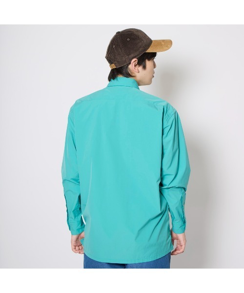 Foxfire（フォックスファイヤー）の「ＴＳアロードライＴＷシャツ（シャツ/ブラウス・メンズ・オリーブ/エメラルド/ダークブラウン/サンドグレー・XL/L/M）」の6枚目の写真