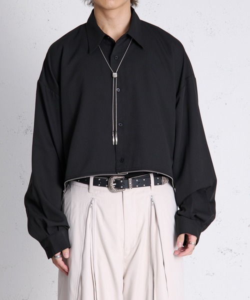 セール】2wayジップオーバーシャツ（シャツ/ブラウス）｜狐独（コドク