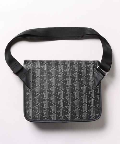 LACOSTE（ラコステ）の「《LACOSTE》MESSENGER BAG（メッセンジャーバッグ・メンズ・ブラック・フリー）」の2枚目の写真