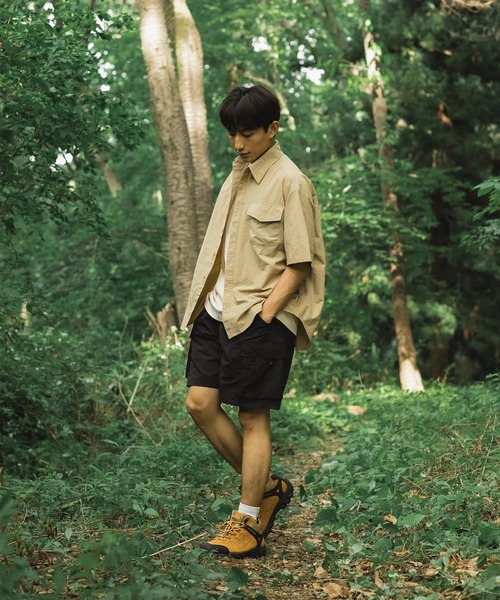 S'more(スモア)の「Mesh pocket s/s shirt (メッシュポケットショートスリーブシャツ ) (SS)(シャツ/ブラウス・レディース・ホワイト/ベージュ・SMALL/MEDIUM/LARGE/X-LARGE)」の11枚目の写真