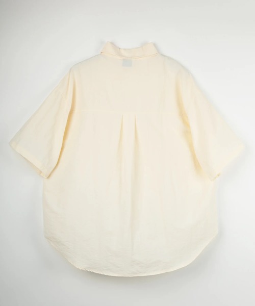 S'more(スモア)の「Mesh pocket s/s shirt (メッシュポケットショートスリーブシャツ ) (SS)(シャツ/ブラウス・レディース・ホワイト/ベージュ・SMALL/MEDIUM/LARGE/X-LARGE)」の18枚目の写真