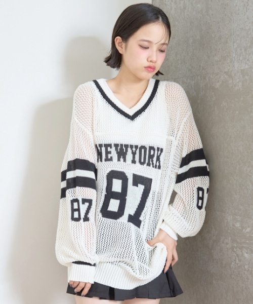 セール】【LTXC】メッシュナンバーニットセット（アンサンブル