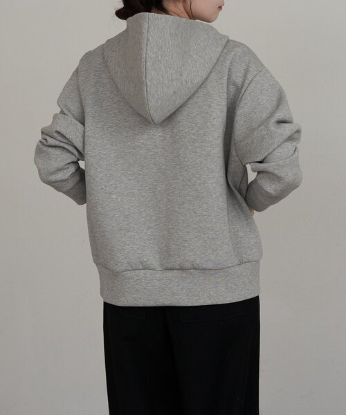 【極美品】【限定出品】 ショートパーカー 春服 Russet ジム ラシット スウェットパーカー(コーラルオレンジ) | LOVOT ウェブストア