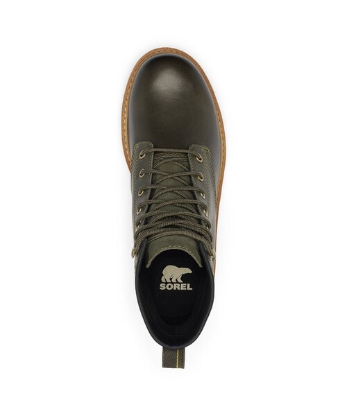 SOREL（ソレル）の「防滑 防水 SOREL／メンズ スラブタウン62 シックス ウォータープルーフ ブーツ レザー／ソレル（ブーツ・メンズ・ブラウン/サンドベージュ/グリーン・28.5cm/25.5cm/26.0cm/27.0cm/28.0cm/27.5cm/25.0cm/26.5cm/29.0cm）」の5枚目の写真