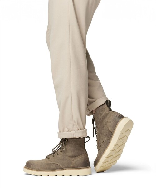 SOREL（ソレル）の「防滑 防水 SOREL／メンズ スラブタウン62 シックス ウォータープルーフ ブーツ レザー／ソレル（ブーツ・メンズ・ブラウン/サンドベージュ/グリーン・28.5cm/25.5cm/26.0cm/27.0cm/28.0cm/27.5cm/25.0cm/26.5cm/29.0cm）」の19枚目の写真