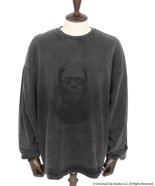 ADAM PATEK（アダムパテック）の「mlt5398-Frankenstein portrait long sleeve 長袖Tシャツ(AP2524019)（Tシャツ/カットソー・メンズ・ホワイト/ブラック・1/2）」の18枚目の写真