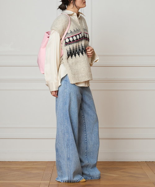 IENA LA BOUCLE ノルディックハンドニットベスト（ベスト）｜IENA LA