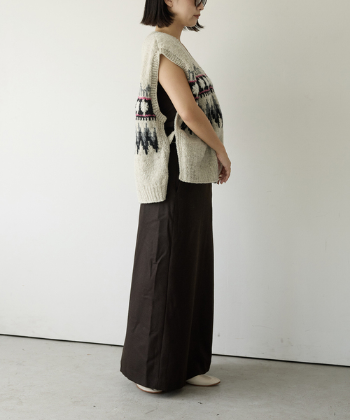 IENA LA BOUCLE ノルディックハンドニットベスト（ベスト）｜IENA LA