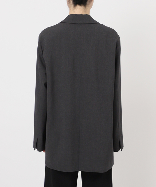 AP STUDIO(エーピーストゥディオ)の「ウールコンフォートジャケット(テーラードジャケット・レディース・チョコ/グレー・38/36)」の15枚目の写真