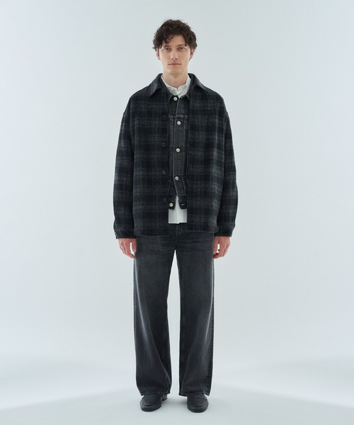 ESTNATION(エストネーション)の「GOOD PEOPLE GOOD STITCHING GOOD PRODUCT for ESTNATION / オーバーシャツジャケット(ブルゾン・メンズ・オリーブ/ブラック・MEDIUM/LARGE)」の15枚目の写真