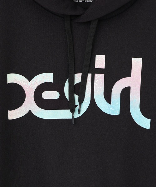 セール】X-girl SPORTS/エックスガールスポーツ パーカー ショート丈