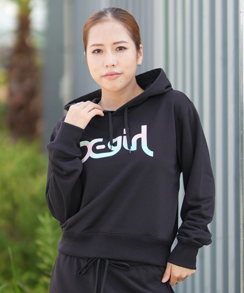 セール】X-girl SPORTS/エックスガールスポーツ パーカー ショート丈