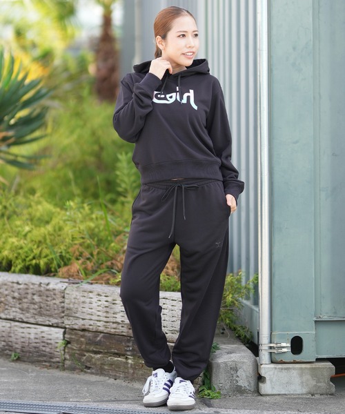 セール】X-girl SPORTS/エックスガールスポーツ パーカー ショート丈