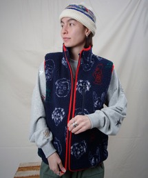 HUMAROUS（ヒューマラス）の「HUMAROUS ジャカード ボア ベスト（ベスト）」