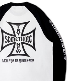 ラグラン 袖切替」に該当するTシャツ/カットソー（長袖