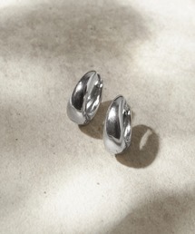 【金属アレルギー軽減】ナロー ドロップ ワンタッチ ステンレス ピアス