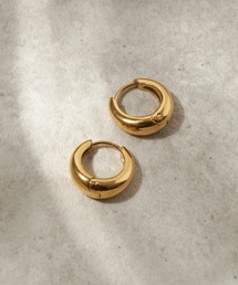 【金属アレルギー軽減】ナロー ドロップ ワンタッチ ステンレス ピアス